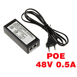 Kalea-Informatique Alimentation externe AC DC - POE 48V 0.5A Power Over Ethernet Power Over Ethernet