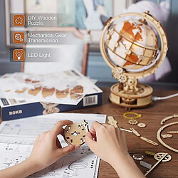 Avis Universal Télescope Terre Astronomie Géographie Bois Bois 3D Puzzle 3D Puzzle DIY