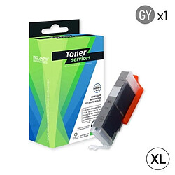 TONER SERVICES Compatible Canon 571XL Cartouche Gris 0335C004 (C571XLGY)