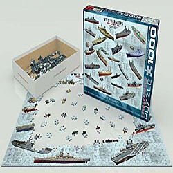 Avis Puzzle 1000 piAces Eurographics Navires de guerre de la Seconde guerre mondiale (6000-0133)