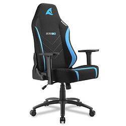 Sharkoon Silla Gaming SGS20 Siège Gamer Simili Cuir Accoudoir Rigide Noir Bleu pas cher