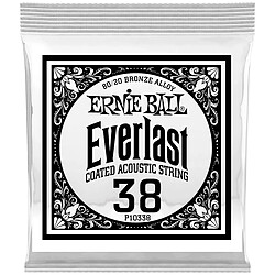 10338 Everlast Coated 80/20 Bronze 38 Ernie Ball 