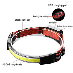 Avis Universal Phares à LED Phares à vélo Lampe à torche 1200mAh Lampe de travail rechargeable USB 3 Mode Avertissement rouge Stroboscopes Lumière d'exposition en plein air |