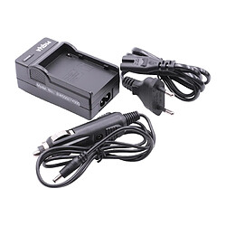 vhbw Chargeur de batterie compatible avec Canon V-60Hi, V-65Hi, V-72, V-75Hi, Vistura, XF100, XF105, XF300, XF305 caméra, DSLR, action-cam