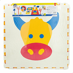 Color Baby Tapis Puzzle Colorbaby 4 Pièces animaux 118 x 118 cm EVA (2 Unités)