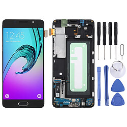 Wewoo Matériel TFT Ecran LCD et numériseur Assemblage complet avec cadre pour Galaxy A5 2016 / A510F Noir 