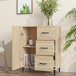 Avis Maison Chic Buffet,Meuble de Rangement,commode pour salon,Cuisine chêne sonoma 69,5x34x90 cm bois d'ingénierie -MN44069