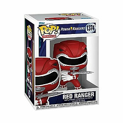 Zyx Music Sarl Funko Pop! TV: Mighty Morphin Power Rangers 30th - Red Ranger - Power Rangers TV - Figurine en Vinyle à Collectionner - Idée de Cadeau - Produits Officiels - Jouets pour Les Enfants et Adultes