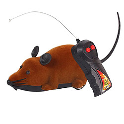 Mini souris télécommandée Souris Jouet pour chat Blagues drôles pour adultes Brown pas cher