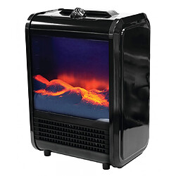 [JAMAIS UTILISÉ] Cheminée noir Max Heater - VENTEO - Cheminée compacte et portable - Noir - Adulte - Effet flamme réglable 1500W