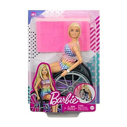 Barbie - Barbie Fauteuil Roulant Blonde - Poupée - 3 Ans Et +