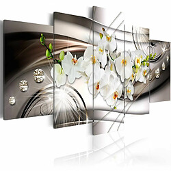 Paris Prix Tableau Imprimé Orchid with Diamonds 100 x 200 cm 