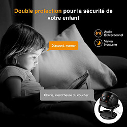 Avis YESKAMO Caméra Surveillance WiFi Intérieure 1080P, Camera WiFi 2.4Ghz, Vision Nocturne, AI Détection de Mouvement Suivi Intelligent, Audio Bidirectionnel, Compatible avec Alexa pour Bébé, Animaux