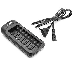 vhbw chargeur universel pour 8 batteries du type R3, R03, Micro, AAA, AA, R6, R06, Mignon 