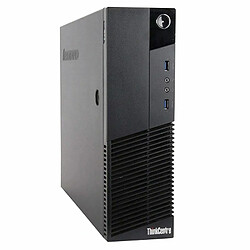 PC Lenovo ThinkCentre M83 SFF Core i3-4130 RAM 16Go Disque 500Go Windows 10 Wifi - Occasion