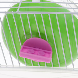 cage de hamster pour animaux de compagnie portable cochon d'inde gerbilles maison de souris avec talon vert