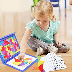 Avis RedMiter Puzzle magnétique multifonctionnel Tangram Magnetic Tetris - Multicolore