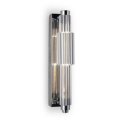 MAYTONI Applique Murale LED Intégrée Moderne Chrome, Abat-Jour Chrome, 3000K