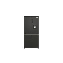 Réfrigérateur américain 83.3cm 463l no frost noir - HCR3818EWPT - HAIER