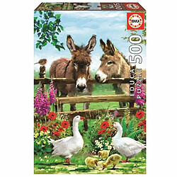 Educa Borras Puzzle Animaux Educa 500 Pièces