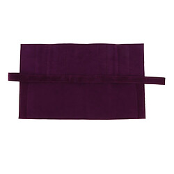 Avis Support de rangement pour organisateur de 10 ciseaux pour barbier styliste violet