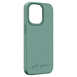 Just Green Coque iPhone 14 Pro Eco Vert Foncé