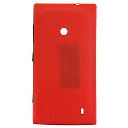 Wewoo Coque arrière en plastique pour Nokia Lumia 520 (rouge)