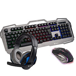 NGS Gaming pack GBX-1500: Clavier, Souris et Casques DISPOSITION: ESPAGNOL - QWERTY