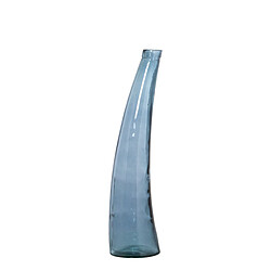 Vase de sol Alexandra House Living Bleu Verre 21 x 21 x 73 cm 