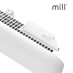 Mill Pa800lwifi3 Radiateur Electrique Norvegien 800w Wifi Mural Avec Wifi Et Pid Integres Blanc