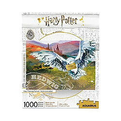 AQUARIUS Harry Potter Puzzle Hedwig (Puzzle 1000 piAces) - Marchandises et objets de collection Harry Potter sous licence officielle - Sans Ablouissement - Ajustement prAcis - 20 x 28 pouces