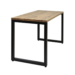 Ds Meubles Table bureau iCub Strong 60x100 x75 Noir