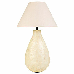 Avis Lampe de bureau Alexandra House Living Crème Fer 33 x 60 x 33 cm