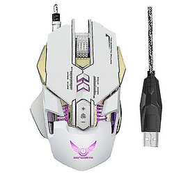 Avis Universal x300 7 Boutons 3200dpi LED Variable Lumière Ergonomic Wired Gaming Mouse White