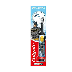 COLGATE Brosse a dents electrique a piles enfant Batman Extra Souple