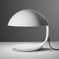 COBRA-Lampe à poser H40cm Blanc Martinelli Luce - designé par Elio Martinelli