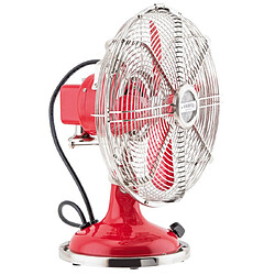 HKOENIG JOE50 Ventilateur design métal rouge