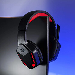 Acheter Casque Gamer Redragon THEMIS (H220) avec micro intégré, réglage volume, mute micro et retroéclairage rouge