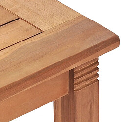 Acheter vidaXL Table à dîner de jardin 150x90x75 cm Bois de teck massif