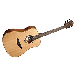 Lag T170D Tramontane Dreadnought red cedar - Khaya - Guitare acoustique 