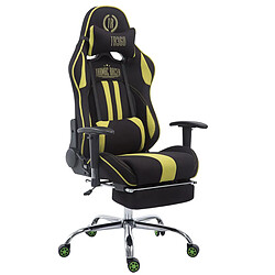 Non Chaise de bureau Racing Limit V2 en tissu avec repose-pieds 