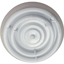 Plafonnier CIRCE rond 1xG10q T9 circ.+1x40WG10q (T9 circ.) H9xP.46cm Blanc Réf:CIR32+40 BR*BR 