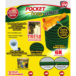 Best Of Tv POCKET HOSE ULTRA 3 - Tuyau d'arrosage - 30 m - POCKET54