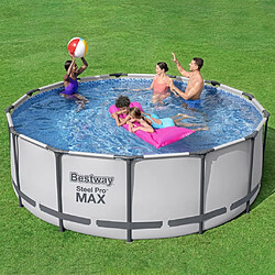 Bestway Ensemble de piscine ronde Steel Pro MAX 396x122 cm 