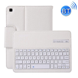 Wewoo SA720 Clavier Bluetooth détachable + Housse de protection en cuir PU texturé litchi avec support pour Galaxy Tab S5e 10.5 T720 / T725 Blanc