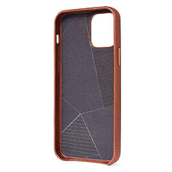 Avis Decoded Coque pour iPhone 12 Mini en cuir Marron