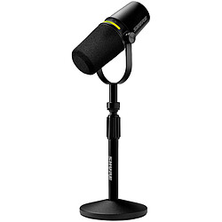 MV7+ K avec stand de table Shure 