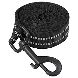 Acheter vidaXL Harnais pour chien avec laisse et collier réglables noir S