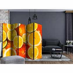 Paris Prix Paravent 5 Volets Citrus Fruits 172x225cm