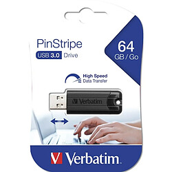 Clé USB Verbatim 49318 Noir 64 GB (1 Unité)